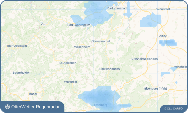 OtterWetter Regenradar-Widget Waldgrehweiler