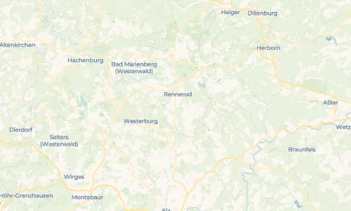 Regenradar-Vorschau: aktuelle Niederschläge in Waldmühlen und Umgebung