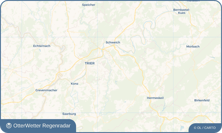 OtterWetter Regenradar-Widget Waldrach