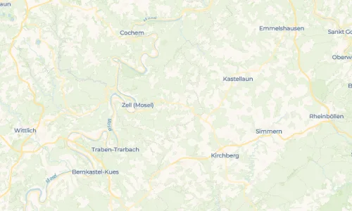 Regenradar Vorschaubild - Aktuelle Niederschläge in Walhausen und Umgebung