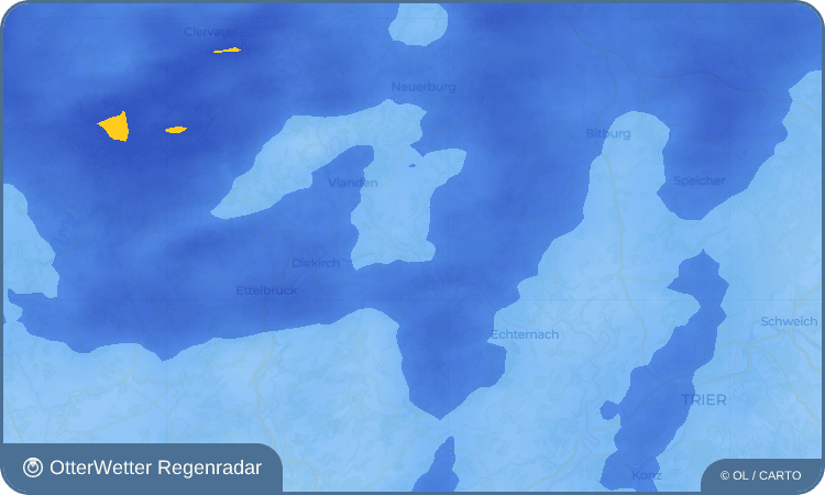 OtterWetter Regenradar-Widget Wallendorf