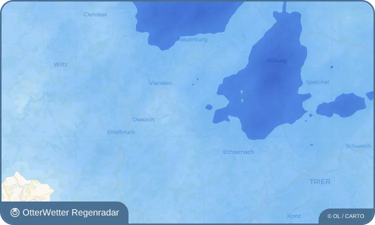 Widget-Vorschau für Wallendorf Wetter-Widget-Vorschau mit Vorhersagedaten für Wallendorf