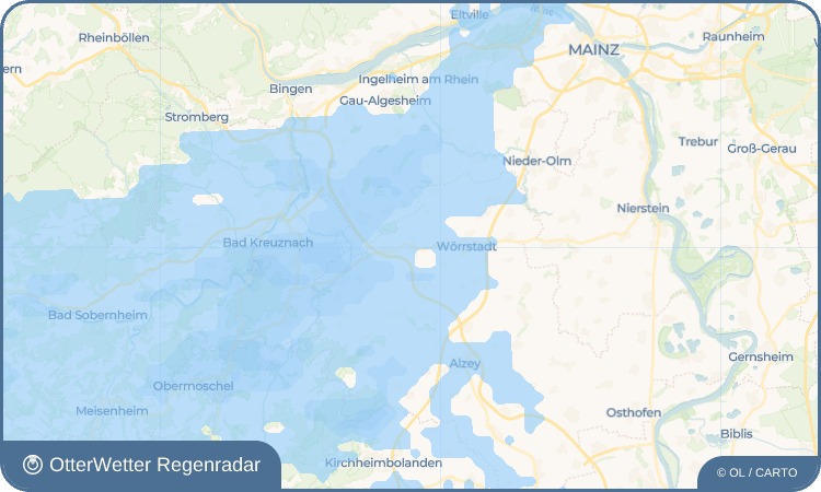 OtterWetter Regenradar-Widget Wallertheim