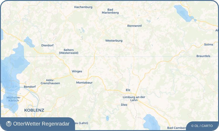 OtterWetter Regenradar-Widget Wallmerod