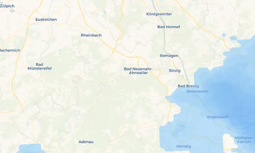 Regenradar Vorschaubild - Aktuelle Niederschläge in Walporzheim und Umgebung