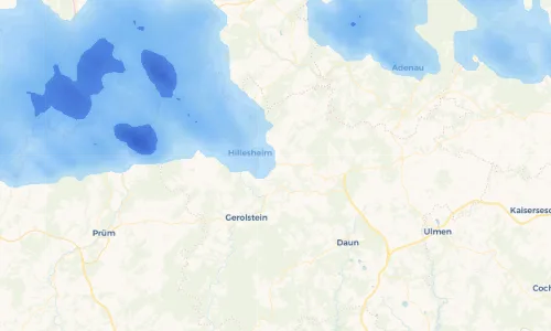 Regenradar Vorschaubild - Aktuelle Niederschläge in Walsdorf und Umgebung