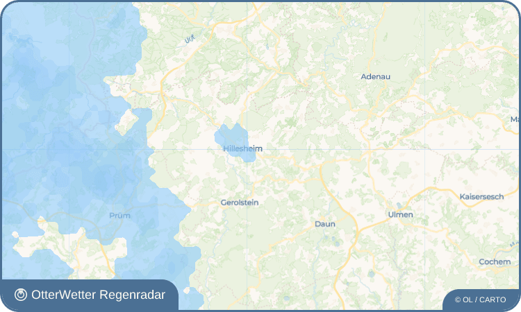 OtterWetter Regenradar-Widget Walsdorf