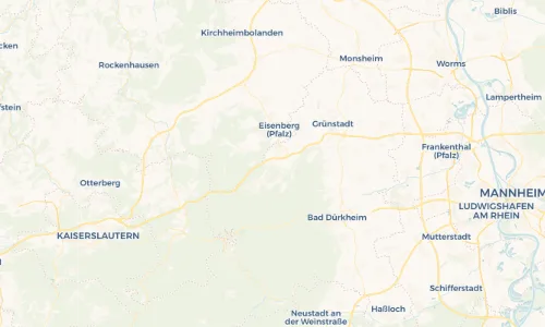 Regenradar Vorschaubild - Aktuelle Niederschläge in Wattenheim und Umgebung