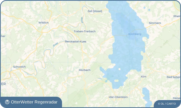 Widget-Vorschau für Wederath Wetter-Widget-Vorschau mit Vorhersagedaten für Wederath