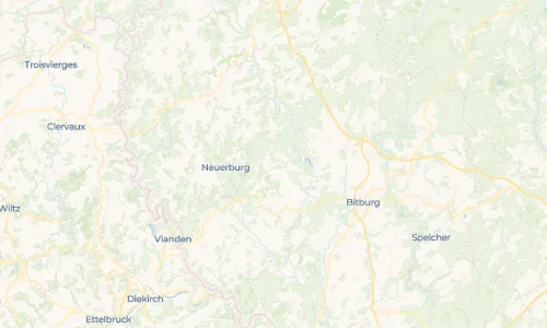 Regenradar Vorschaubild - Aktuelle Niederschläge in Weidingen und Umgebung