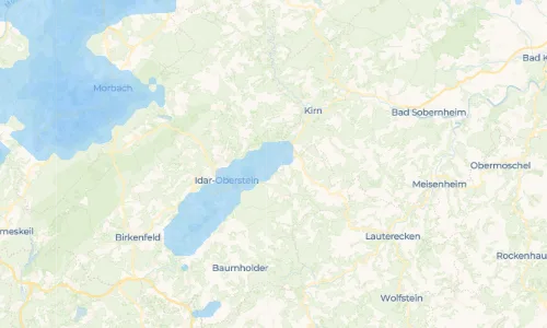 Regenradar-Vorschau: aktuelle Niederschläge in Weierbach und Umgebung