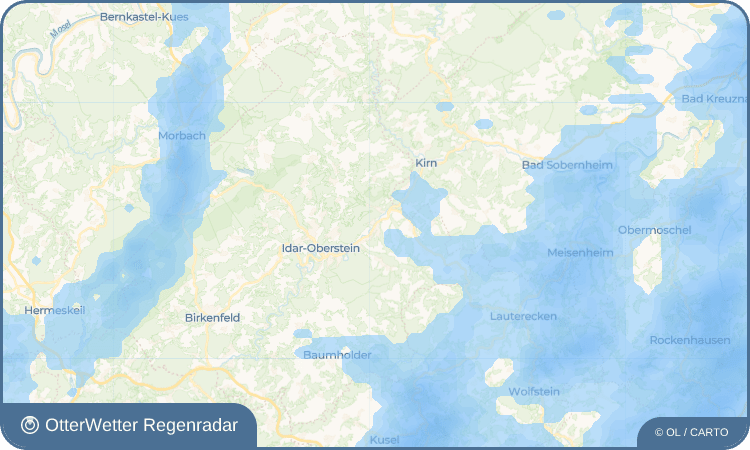 Widget-Vorschau für Weierbach Wetter-Widget-Vorschau mit Vorhersagedaten für Weierbach