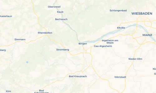 Regenradar Vorschaubild - Aktuelle Niederschläge in Weiler bei Bingen und Umgebung
