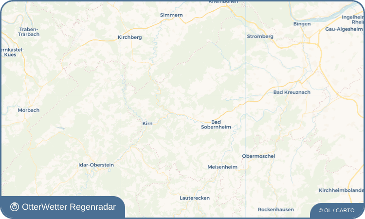 OtterWetter Regenradar-Widget Weiler bei Monzingen