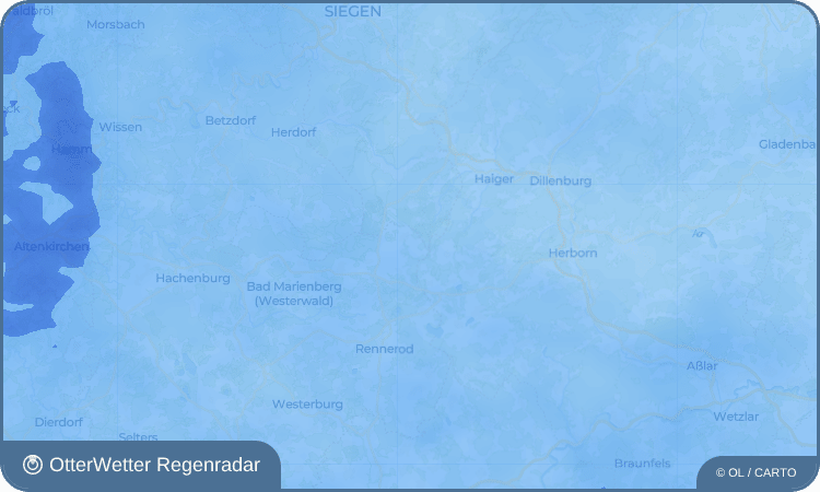 OtterWetter Regenradar-Widget Weißenberg
