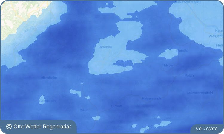 OtterWetter Regenradar-Widget Welcherath