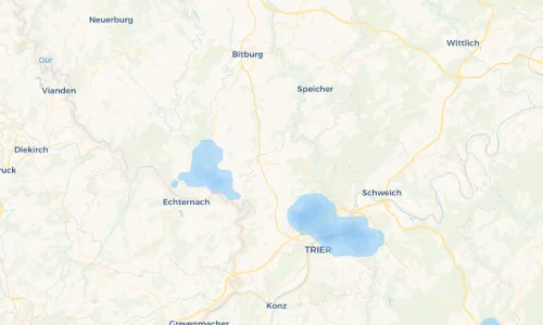 Regenradar Vorschaubild - Aktuelle Niederschläge in Welschbillig und Umgebung