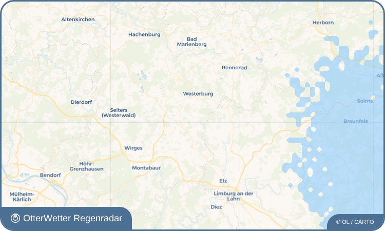 Widget-Vorschau für Weltersburg Wetter-Widget-Vorschau mit Vorhersagedaten für Weltersburg