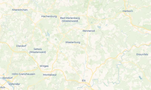 Regenradar Vorschaubild - Aktuelle Niederschläge in Wengenroth und Umgebung