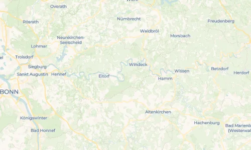 Regenradar Vorschaubild - Aktuelle Niederschläge in Werfen und Umgebung