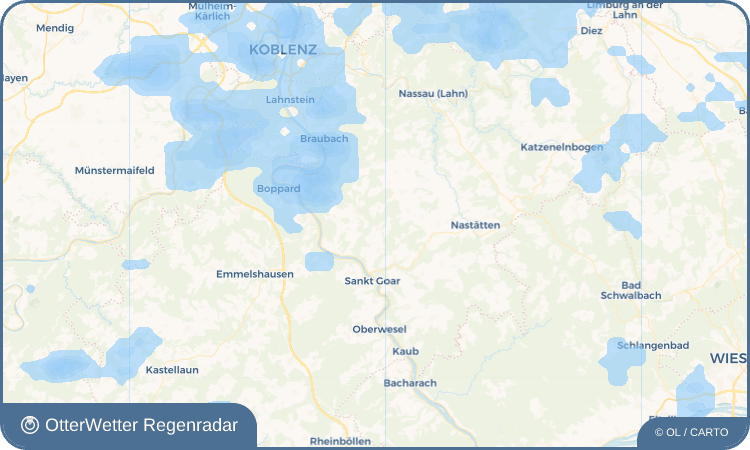 OtterWetter Regenradar-Widget Weyer