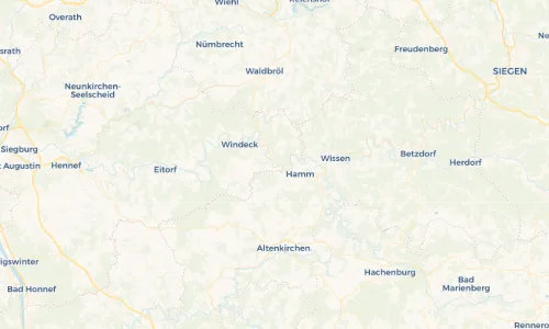 Regenradar Vorschaubild - Aktuelle Niederschläge in Wiedenhof und Umgebung