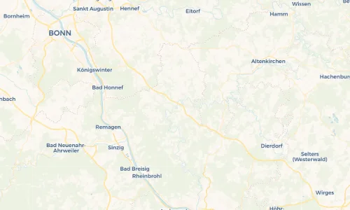 Regenradar-Vorschau: aktuelle Niederschläge in Wiedmühle und Umgebung