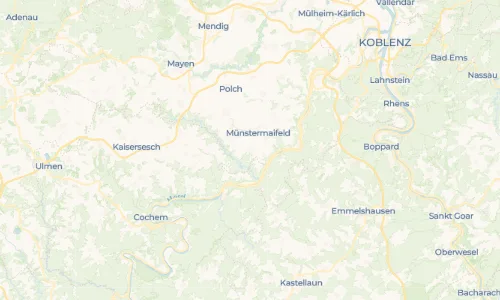Regenradar Vorschaubild - Aktuelle Niederschläge in Wierschem und Umgebung