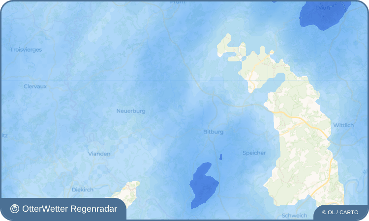 OtterWetter Regenradar-Widget Wiersdorf