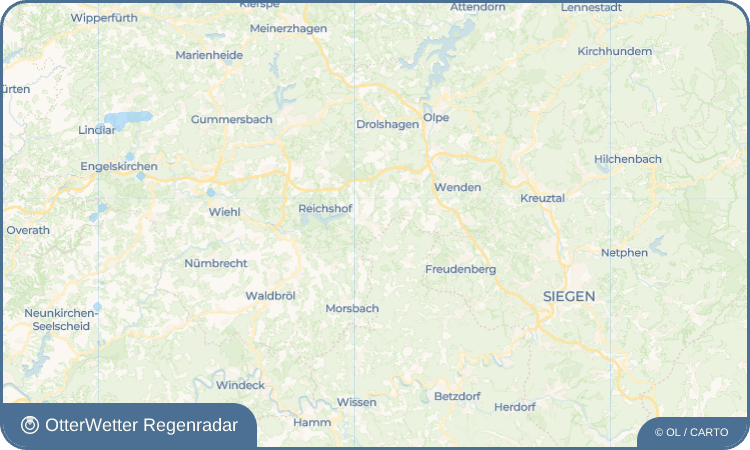 OtterWetter Regenradar-Widget Wildberg