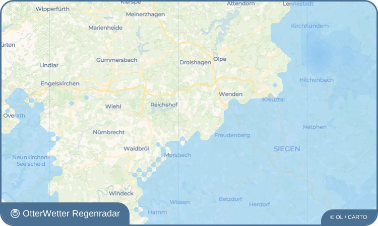 Widget-Vorschau für Wildberg Wetter-Widget-Vorschau mit Vorhersagedaten für Wildberg
