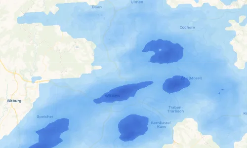 Regenradar Vorschaubild - Aktuelle Niederschläge in Willwerscheid und Umgebung
