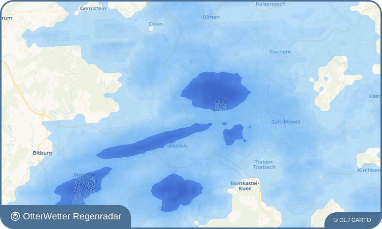 OtterWetter Regenradar-Widget Willwerscheid