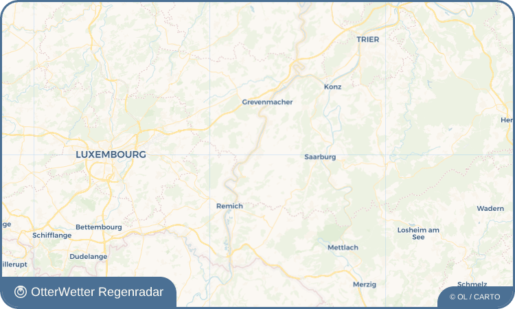 OtterWetter Regenradar-Widget Wincheringen