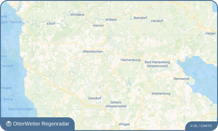 OtterWetter Regenradar-Widget Winkelbach