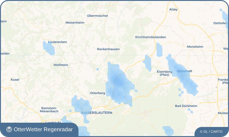OtterWetter Regenradar-Widget Winnweiler