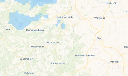 Regenradar Vorschaubild - Aktuelle Niederschläge in Winterborn und Umgebung