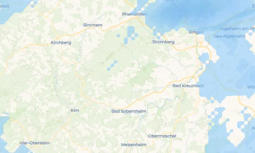 Regenradar Vorschaubild - Aktuelle Niederschläge in Winterburg und Umgebung