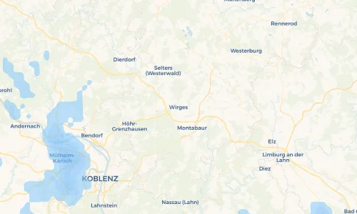 Regenradar Vorschaubild - Aktuelle Niederschläge in Wirges und Umgebung