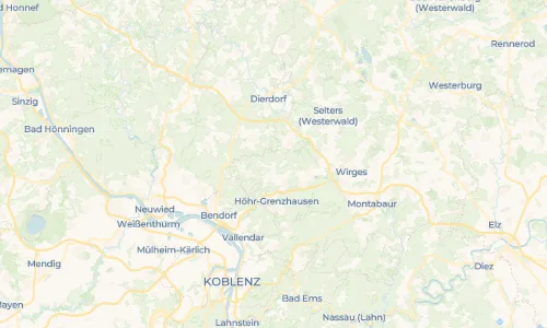 Regenradar-Vorschau: aktuelle Niederschläge in Wirscheid und Umgebung