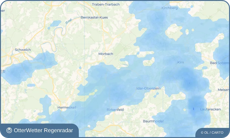 Widget-Vorschau für Wirschweiler Wetter-Widget-Vorschau mit Vorhersagedaten für Wirschweiler