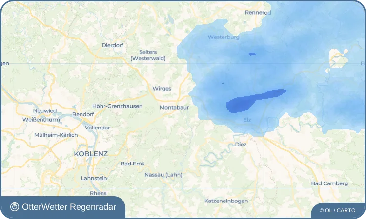 Widget-Vorschau für Wirzenborn Wetter-Widget-Vorschau mit Vorhersagedaten für Wirzenborn
