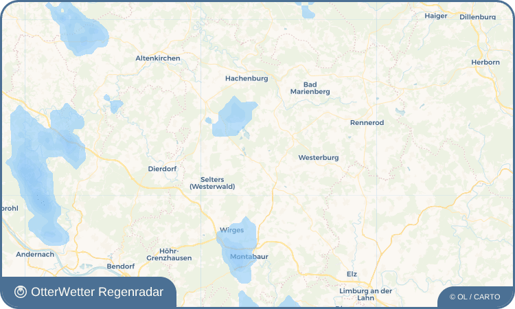 OtterWetter Regenradar-Widget Wölferlingen