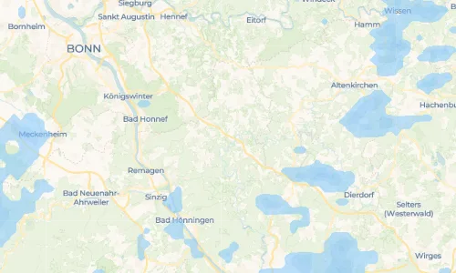 Regenradar Vorschaubild - Aktuelle Niederschläge in Wölsreeg und Umgebung