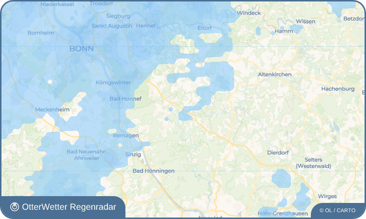 Widget-Vorschau für Wölsreeg Wetter-Widget-Vorschau mit Vorhersagedaten für Wölsreeg