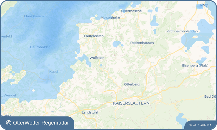 OtterWetter Regenradar-Widget Wörsbach