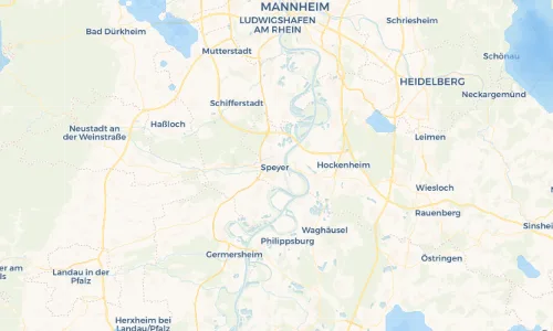 Regenradar Vorschaubild - Aktuelle Niederschläge in Wohnanlage Ludwigscarrée und Umgebung