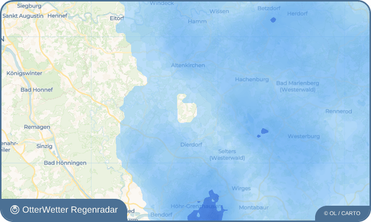 Widget-Vorschau für Woldert Wetter-Widget-Vorschau mit Vorhersagedaten für Woldert