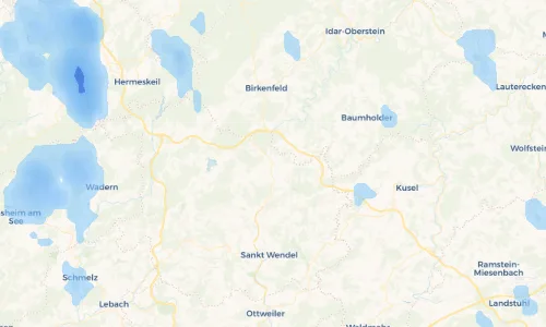 Regenradar Vorschaubild - Aktuelle Niederschläge in Wolfersweiler und Umgebung