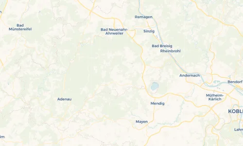 Regenradar-Vorschau: aktuelle Niederschläge in Wollscheid und Umgebung